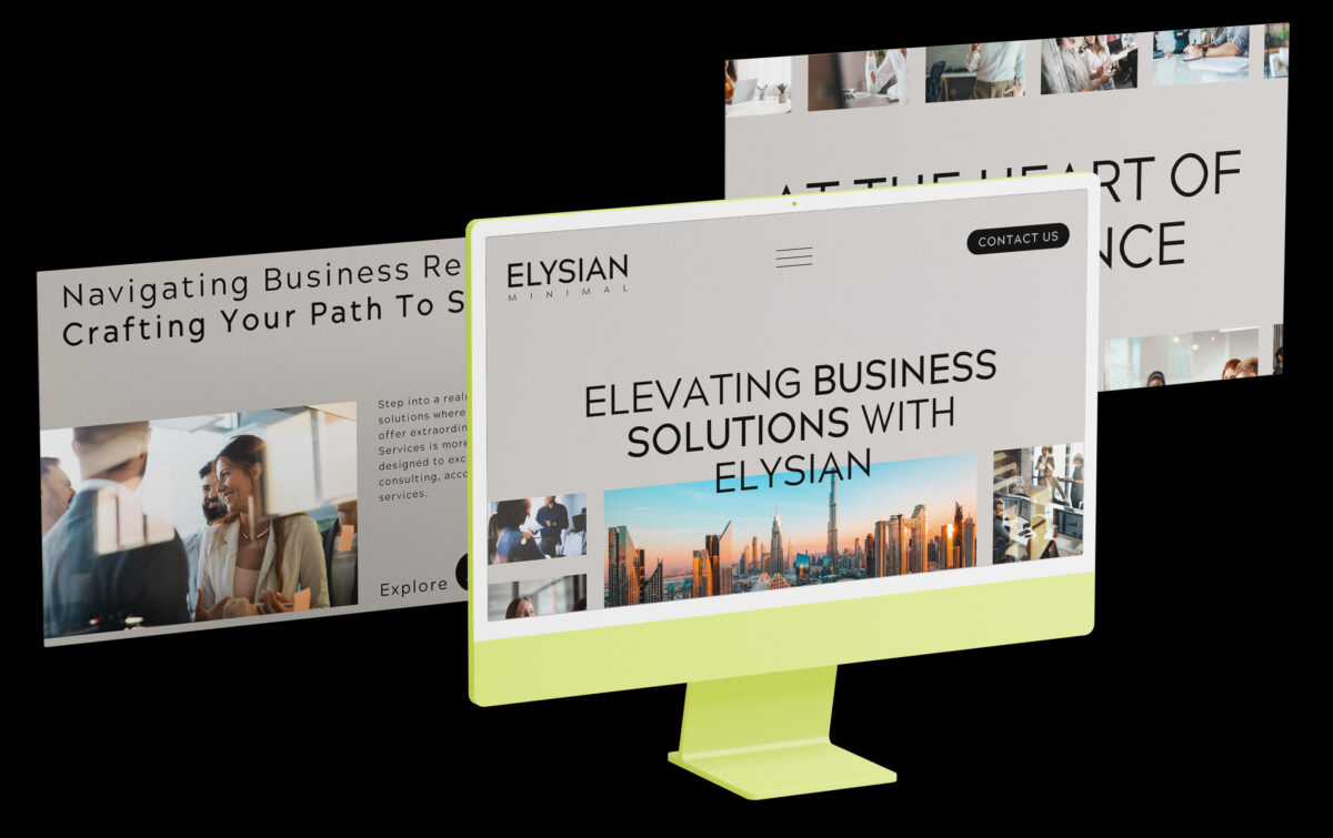 Business - Minimal - Mockup