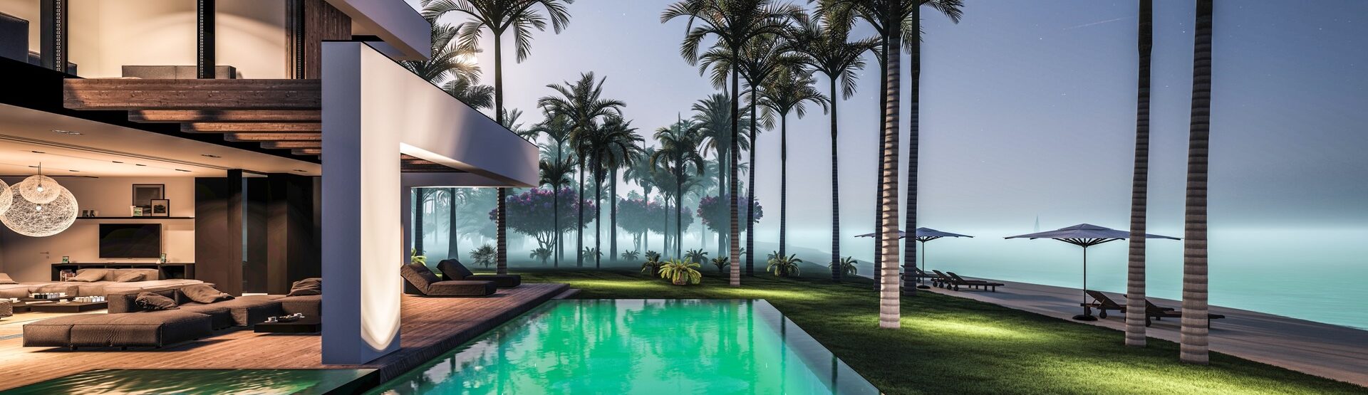 Image - Modern Pool Villa