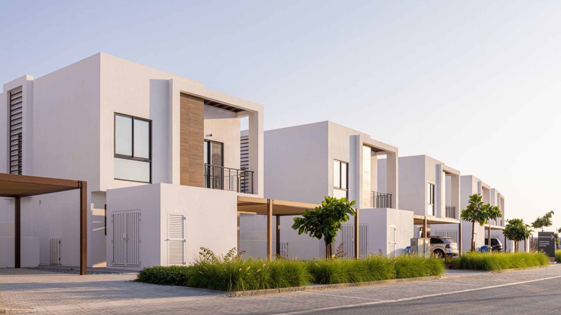 Modern homes and Town houses.