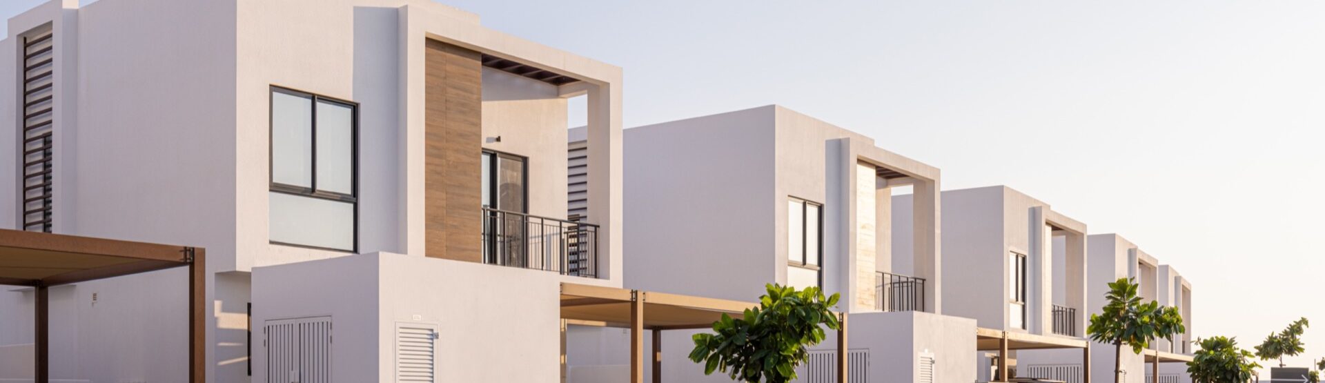 Modern homes and Town houses.